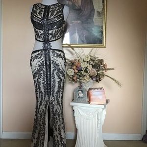 Formal sequin gown